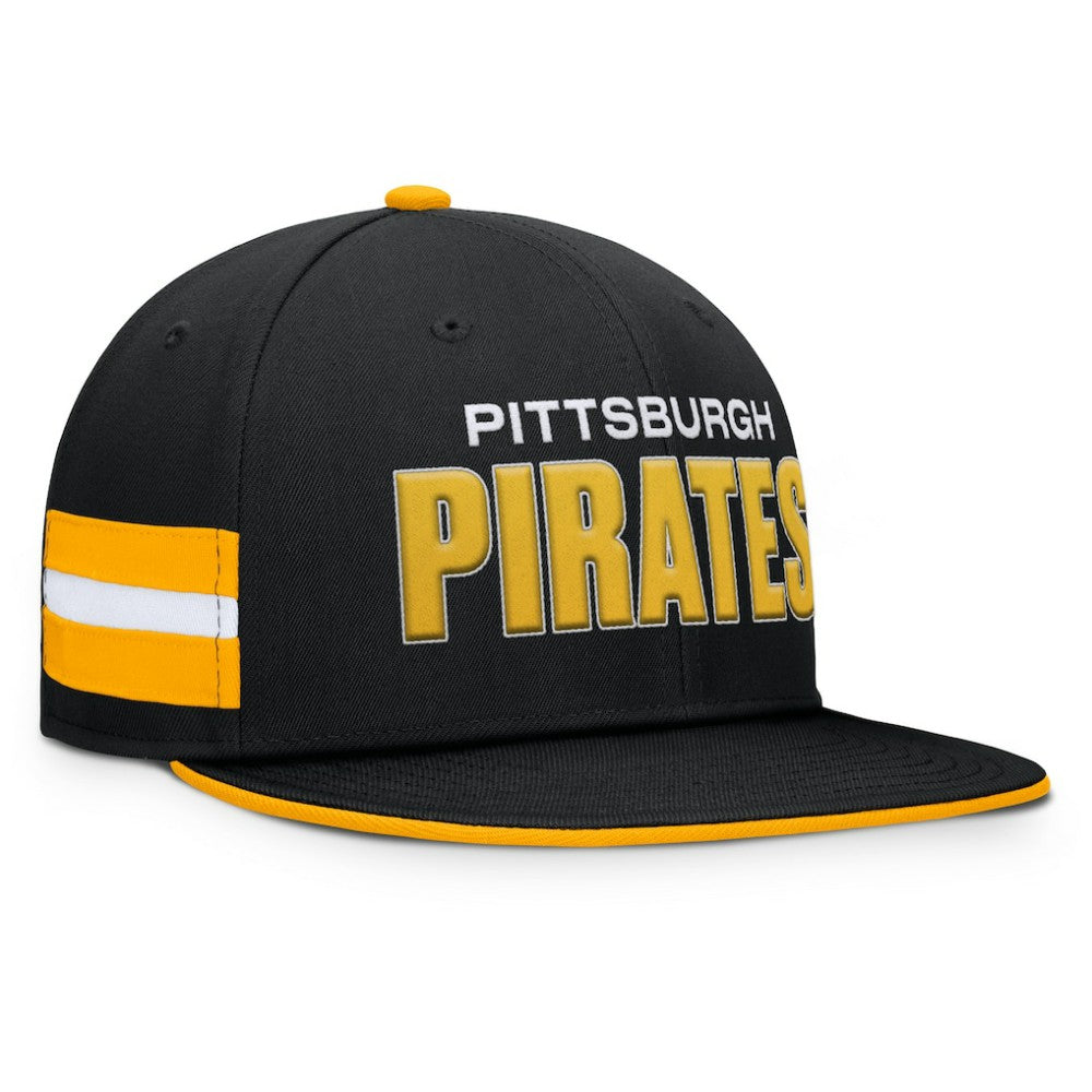 Pittsburgh Pirates Pick Off Fitted Hat - Black