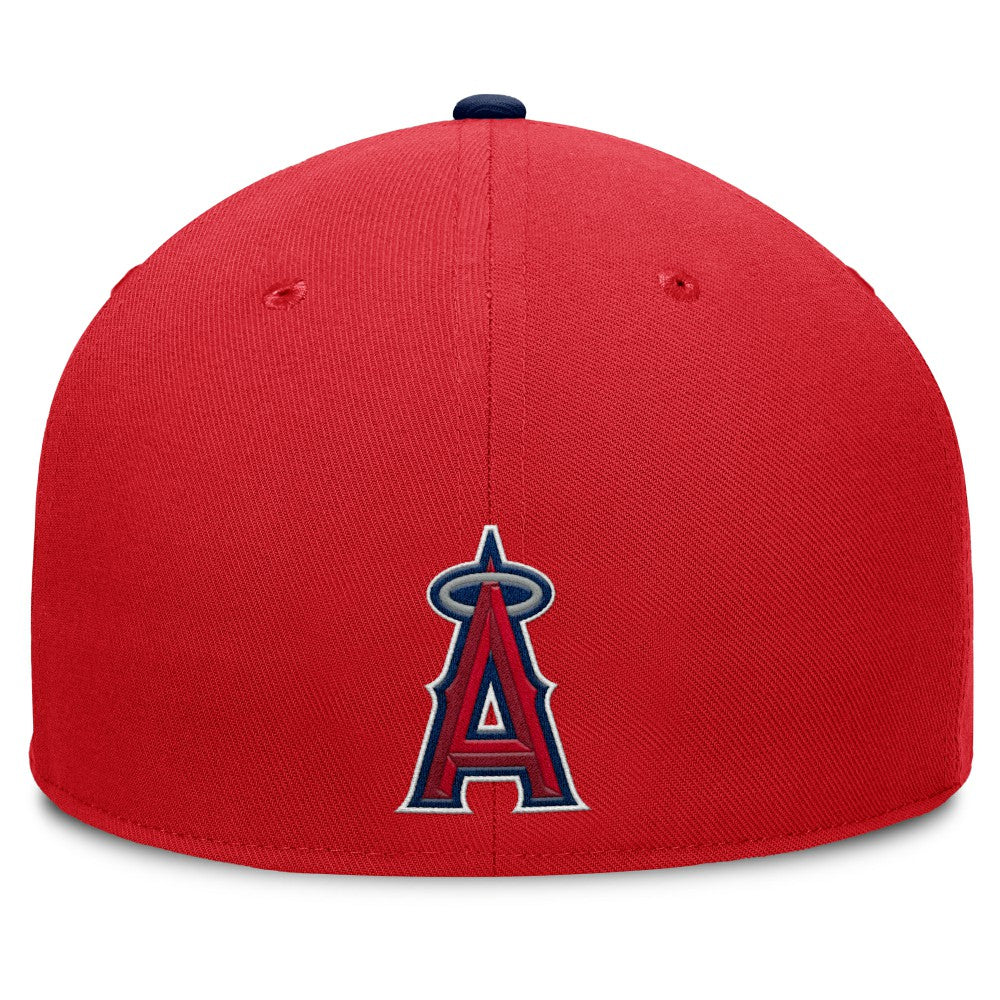 Los Angeles Angels Pick Off Fitted Hat - Red