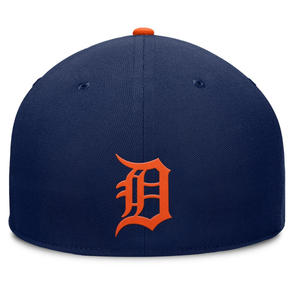 Detroit Tigers Pick Off Fitted Hat - Navy