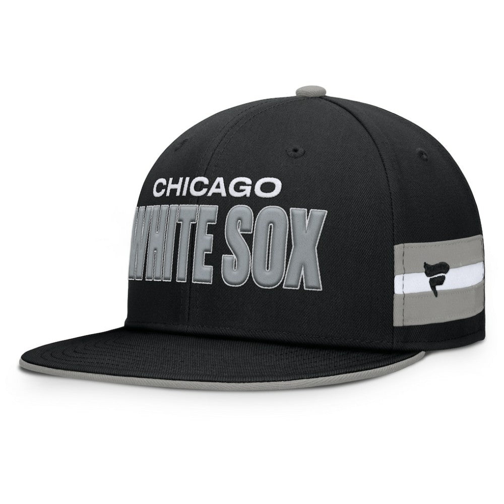 Chicago White Sox Pick Off Fitted Hat - Black