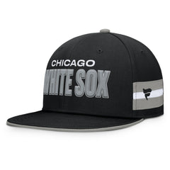 Chicago White Sox Pick Off Fitted Hat - Black