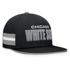 Chicago White Sox Pick Off Fitted Hat - Black