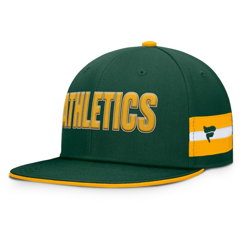 Athletics Pick Off Fitted Hat - Green