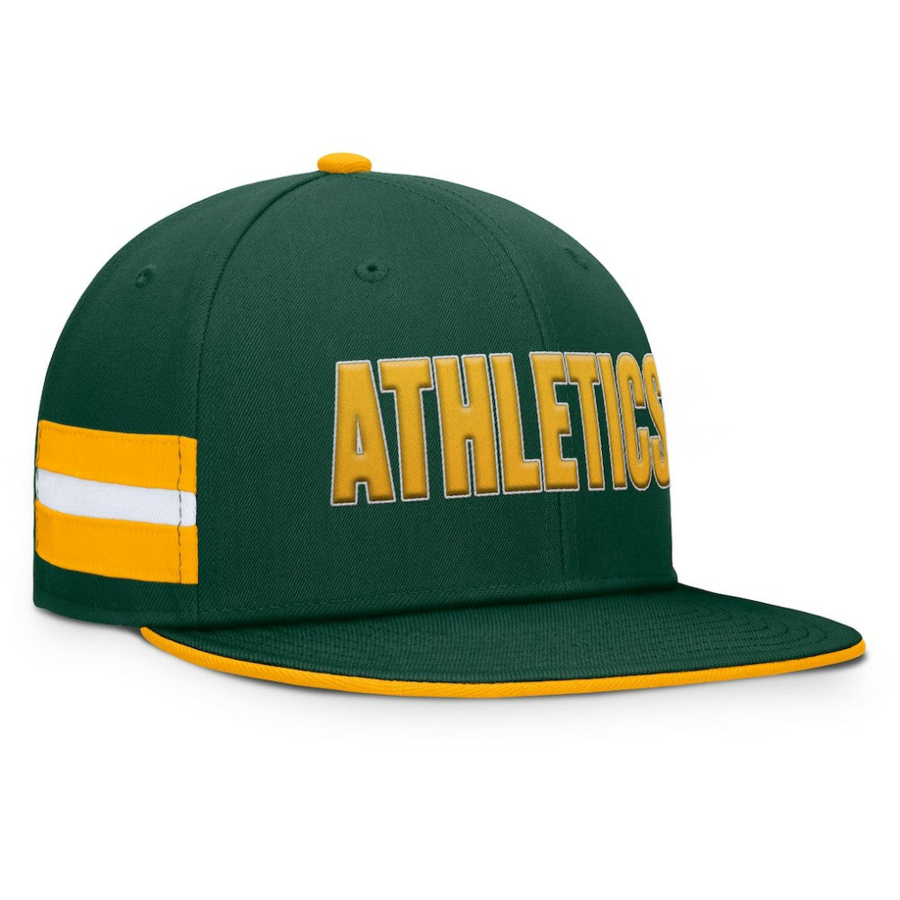 Athletics Pick Off Fitted Hat - Green