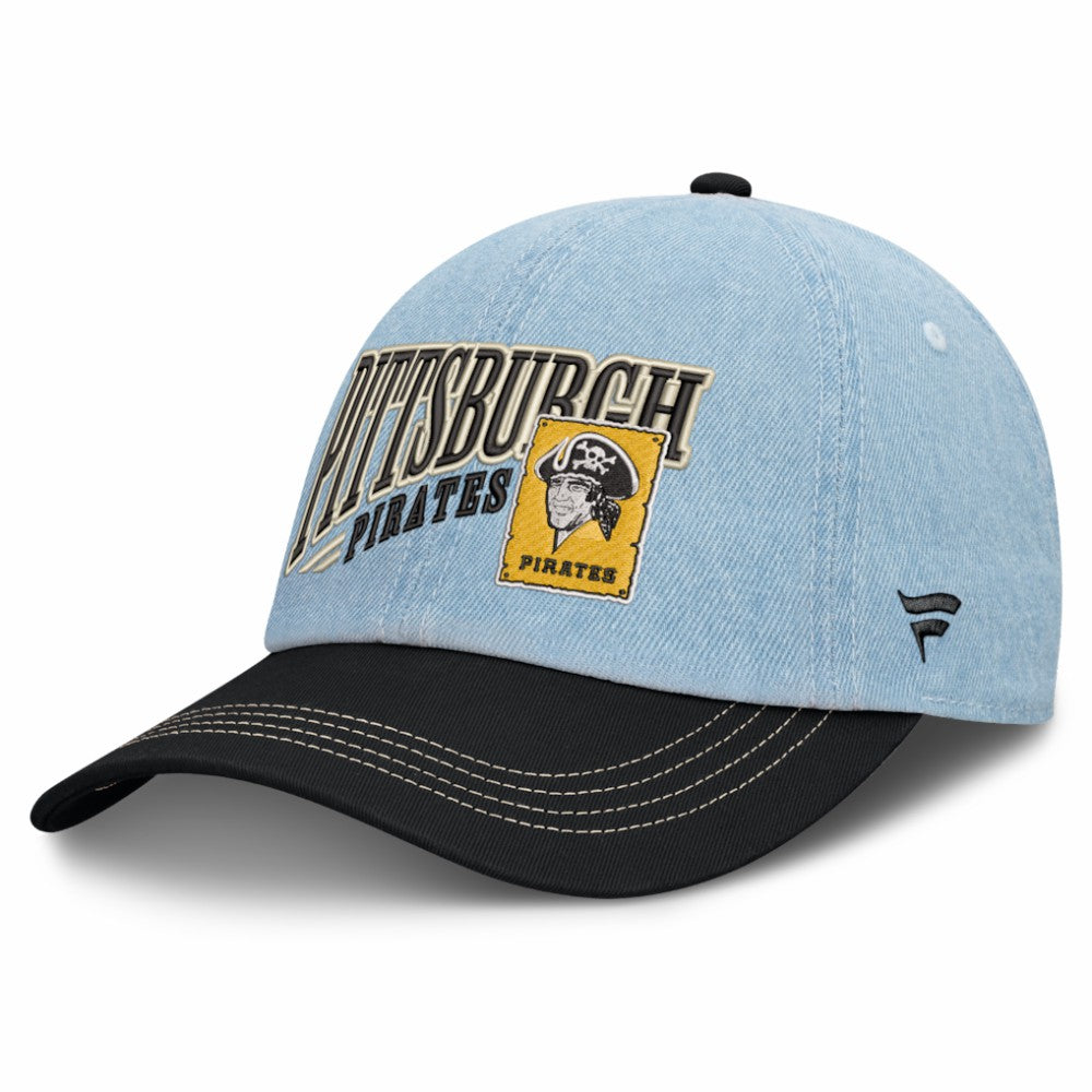 Pittsburgh Pirates Retire Adjustable Hat - Denim