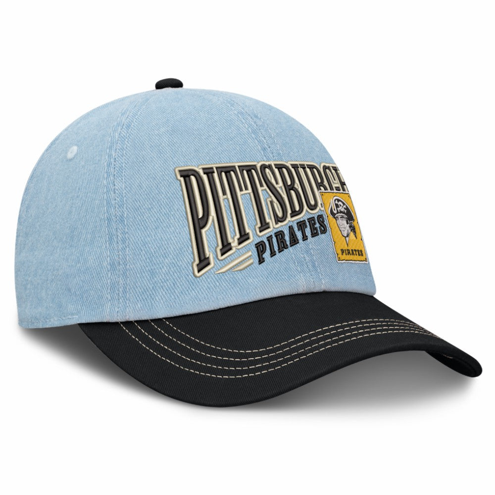 Pittsburgh Pirates Retire Adjustable Hat - Denim