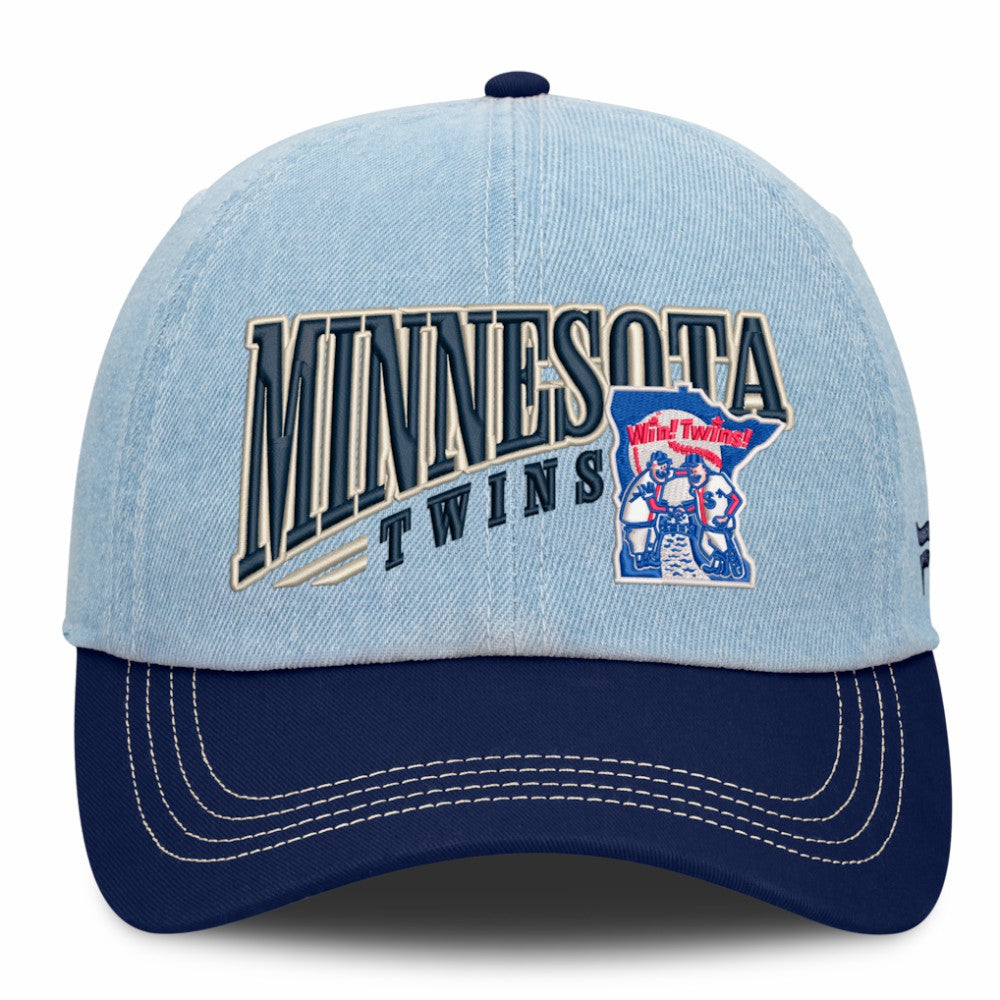 Minnesota Twins Retire Adjustable Hat - Denim