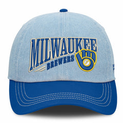 Milwaukee Brewers Retire Adjustable Hat - Denim