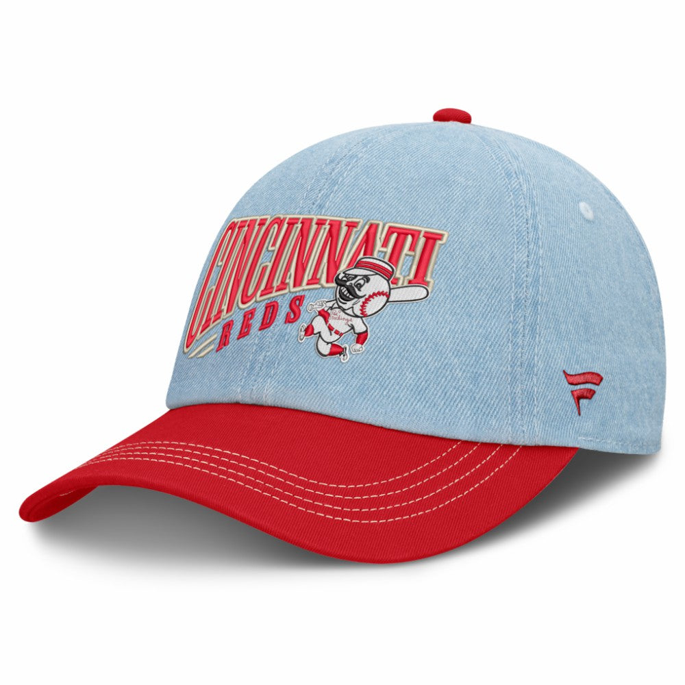 Cincinnati Reds Retire Adjustable Hat - Denim