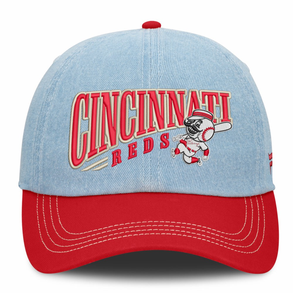 Cincinnati Reds Retire Adjustable Hat - Denim