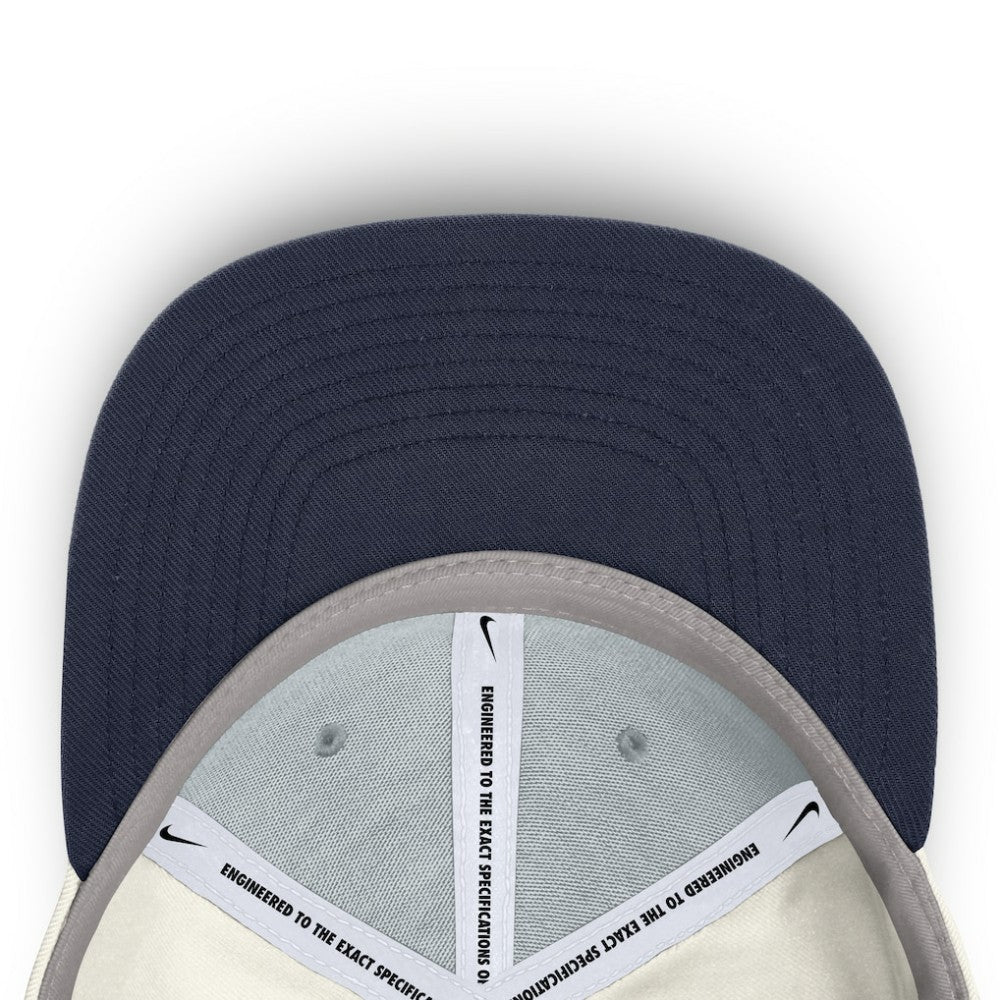 San Diego Padres Cooperstown Pro Dri-FIT Snapback Hat - Cream/Navy | Nike