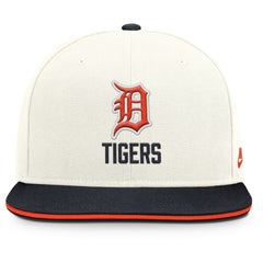 Detroit Tigers Cooperstown Pro Dri-FIT Snapback Hat - Cream/Navy | Nike