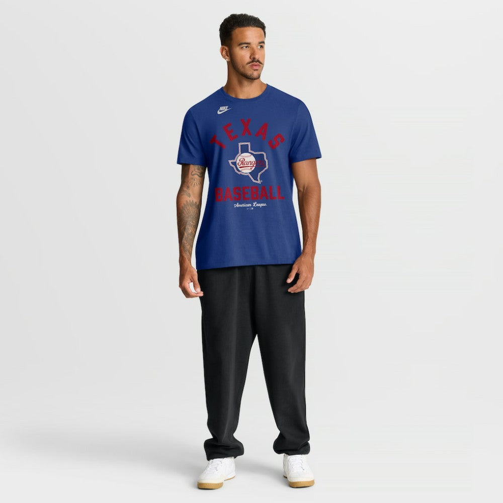 Texas Rangers Cooperstown Collection T-Shirt - Royal | Nike