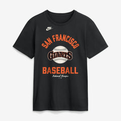 San Francisco Giants Cooperstown Collection T-Shirt - Black | Nike
