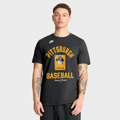 Pittsburgh Pirates Cooperstown Collection T-Shirt - Black | Nike