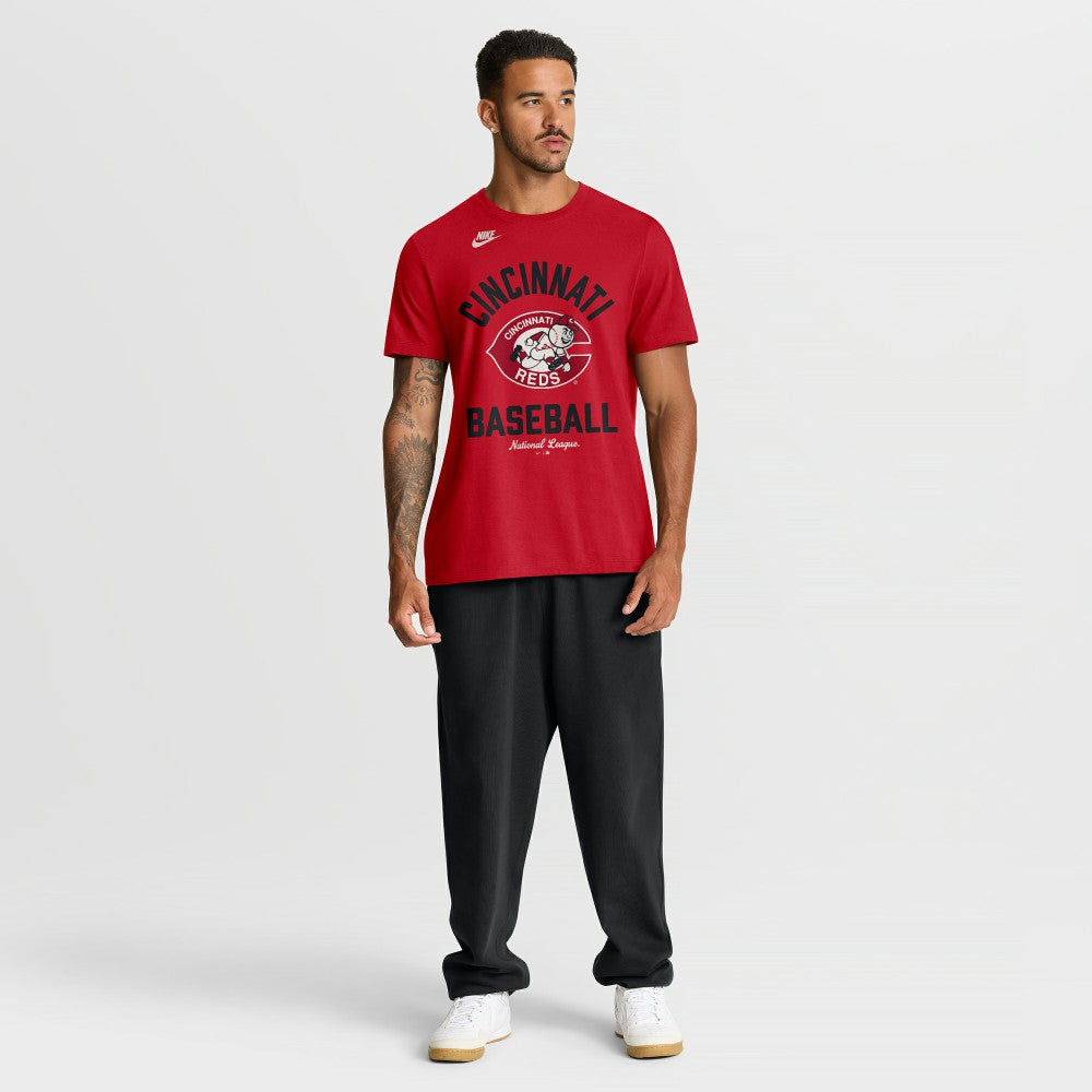 Cincinnati Reds Cooperstown Collection T-Shirt - Red | Nike