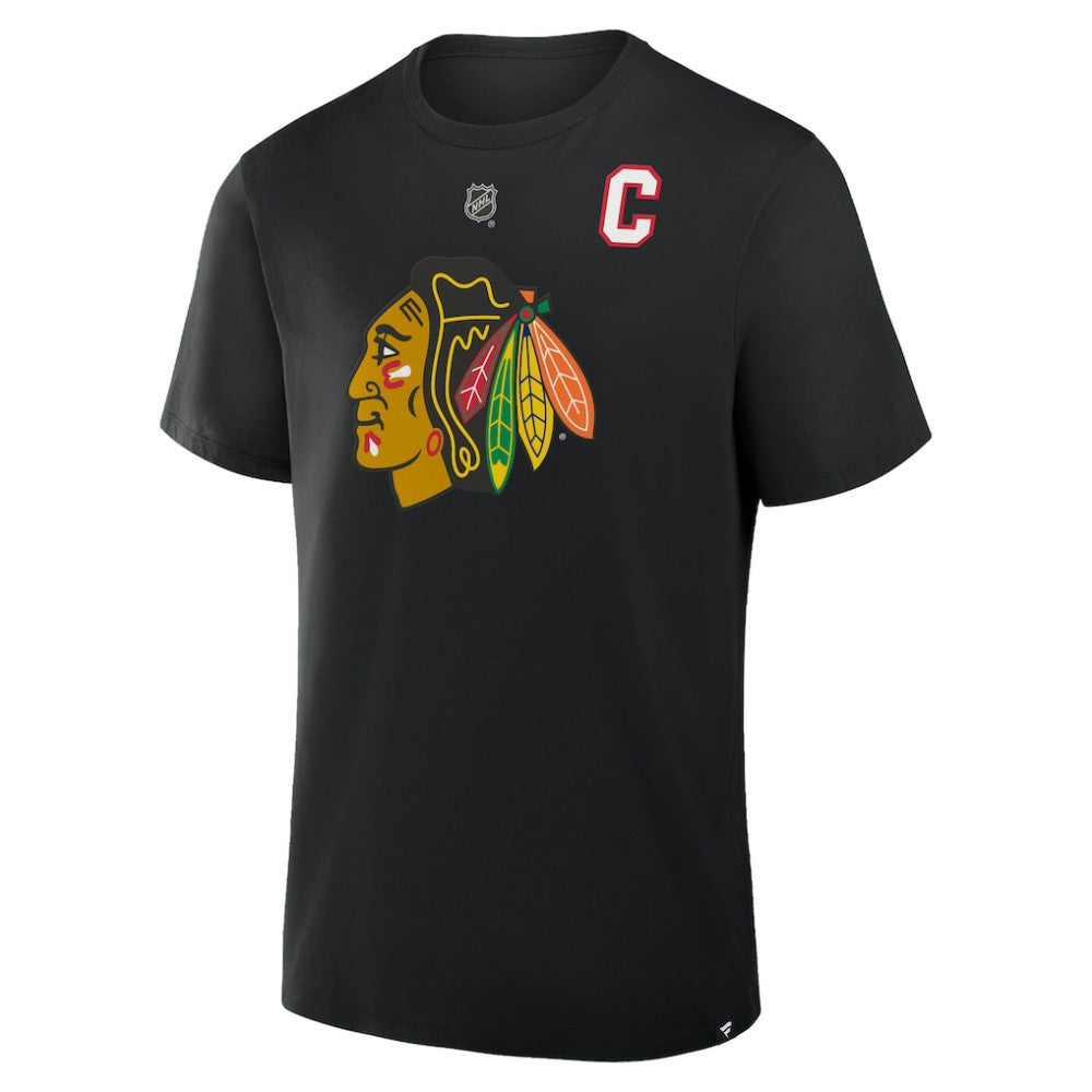 Nick Foligno Chicago Blackhawks Fanatics Authentic Stack Name & Number T-Shirt Black