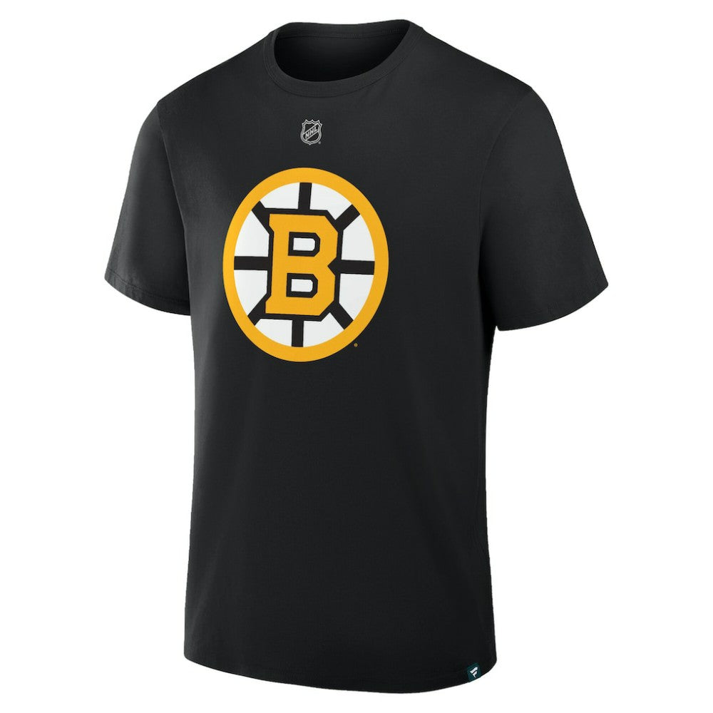 Charlie McAvoy Boston Bruins Fanatics Authentic Stack Name & Number T-Shirt Black