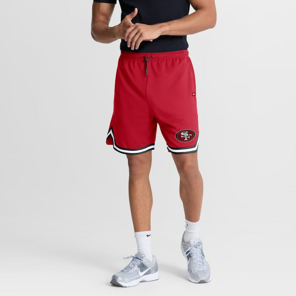 San Francisco 49ers Fearless Drive Shorts - Scarlet cheap
