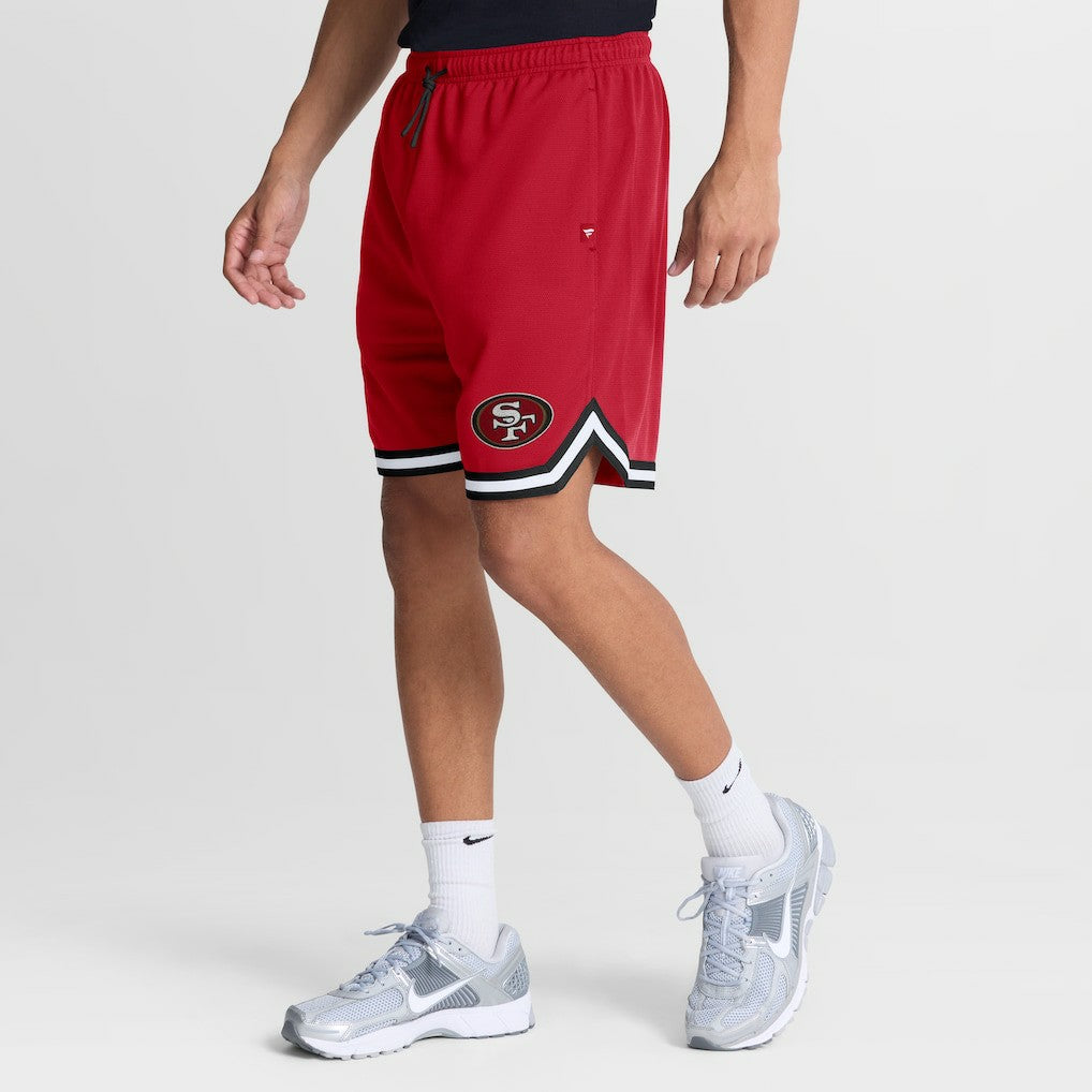 San Francisco 49ers Fearless Drive Shorts - Scarlet cheap