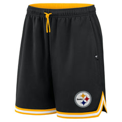 Pittsburgh Steelers Fearless Drive Shorts - Black sale