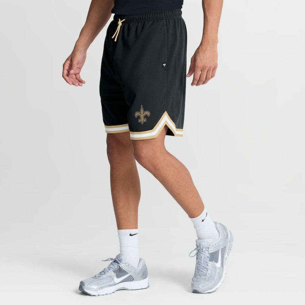New Orleans Saints Fearless Drive Shorts - Black on sale
