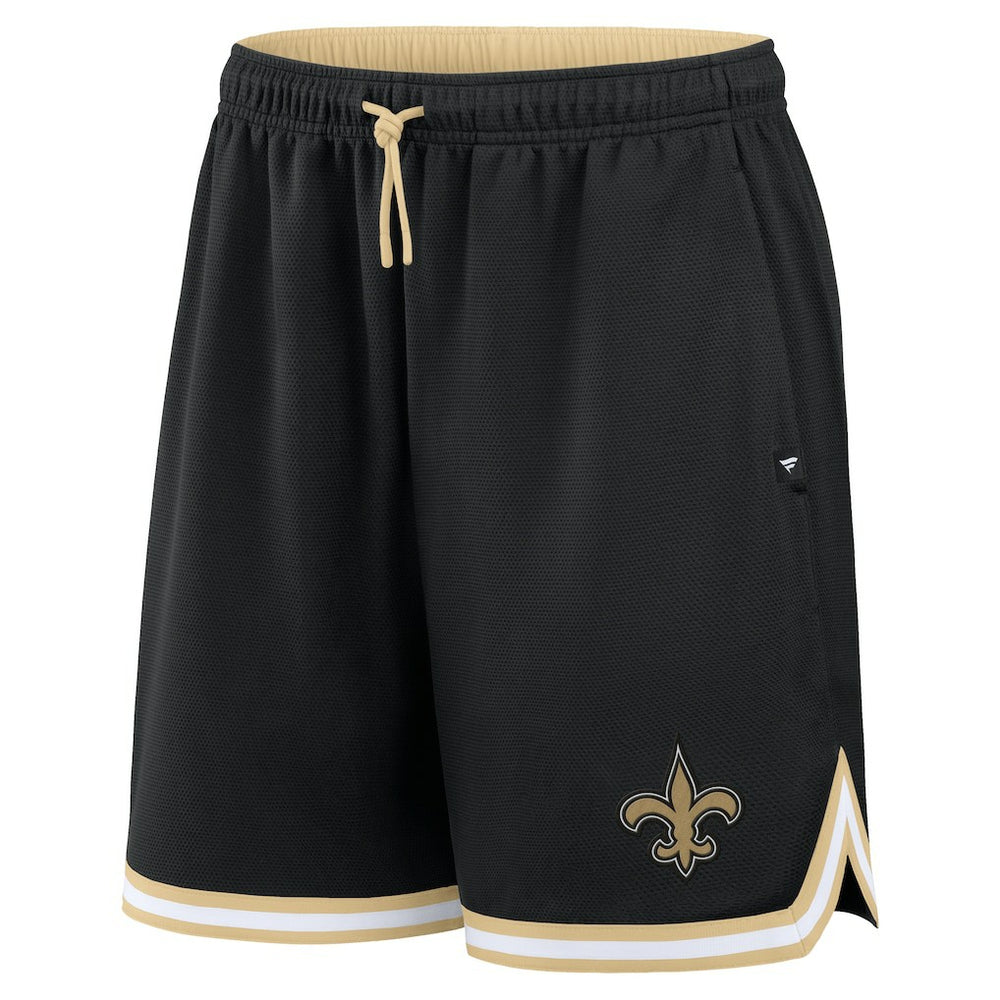 New Orleans Saints Fearless Drive Shorts - Black on sale