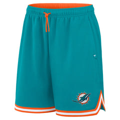 Miami Dolphins Fearless Drive Shorts - Aqua cheap