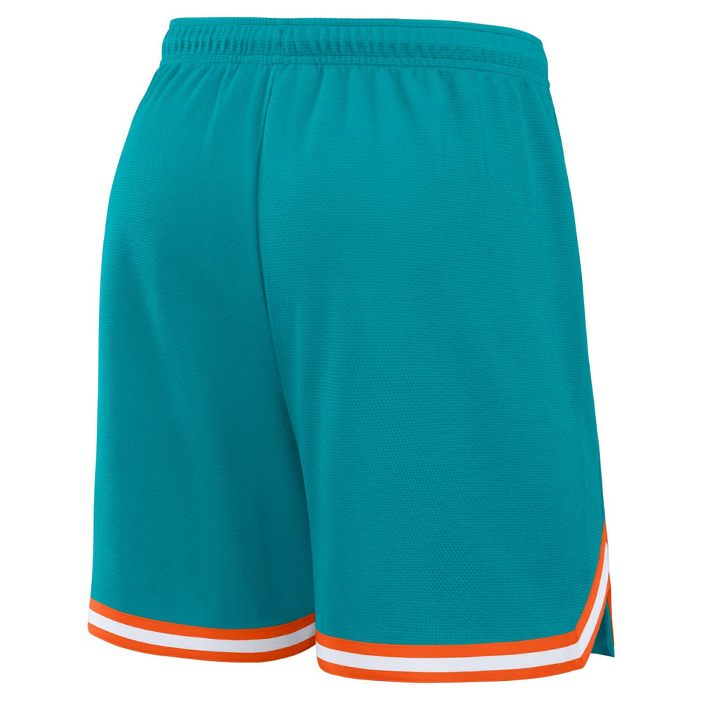 Miami Dolphins Fearless Drive Shorts - Aqua cheap