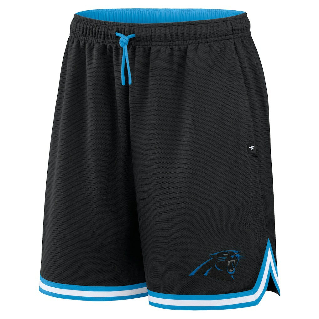 Carolina Panthers Fearless Drive Shorts - Black on sale