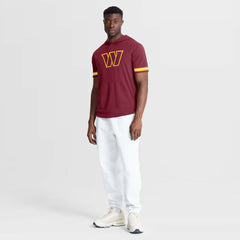 Washington Commanders Optimal Play Short Sleeve Hooded T-Shirt - Burgundy online