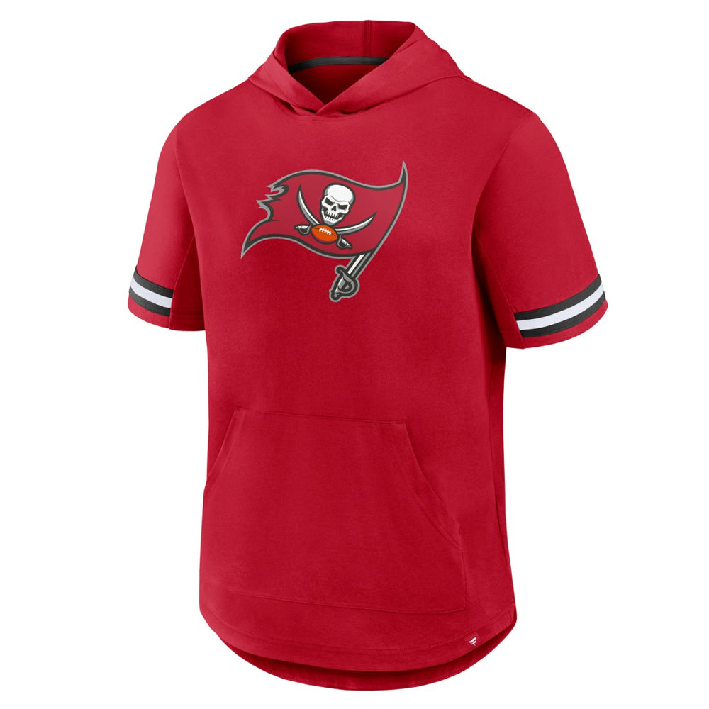 Tampa Bay Buccaneers Optimal Play Short Sleeve Hooded T-Shirt - Red cheap