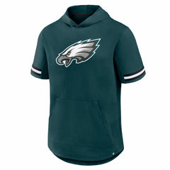 Philadelphia Eagles Optimal Play Short Sleeve Hooded T-Shirt - Midnight Green outlet