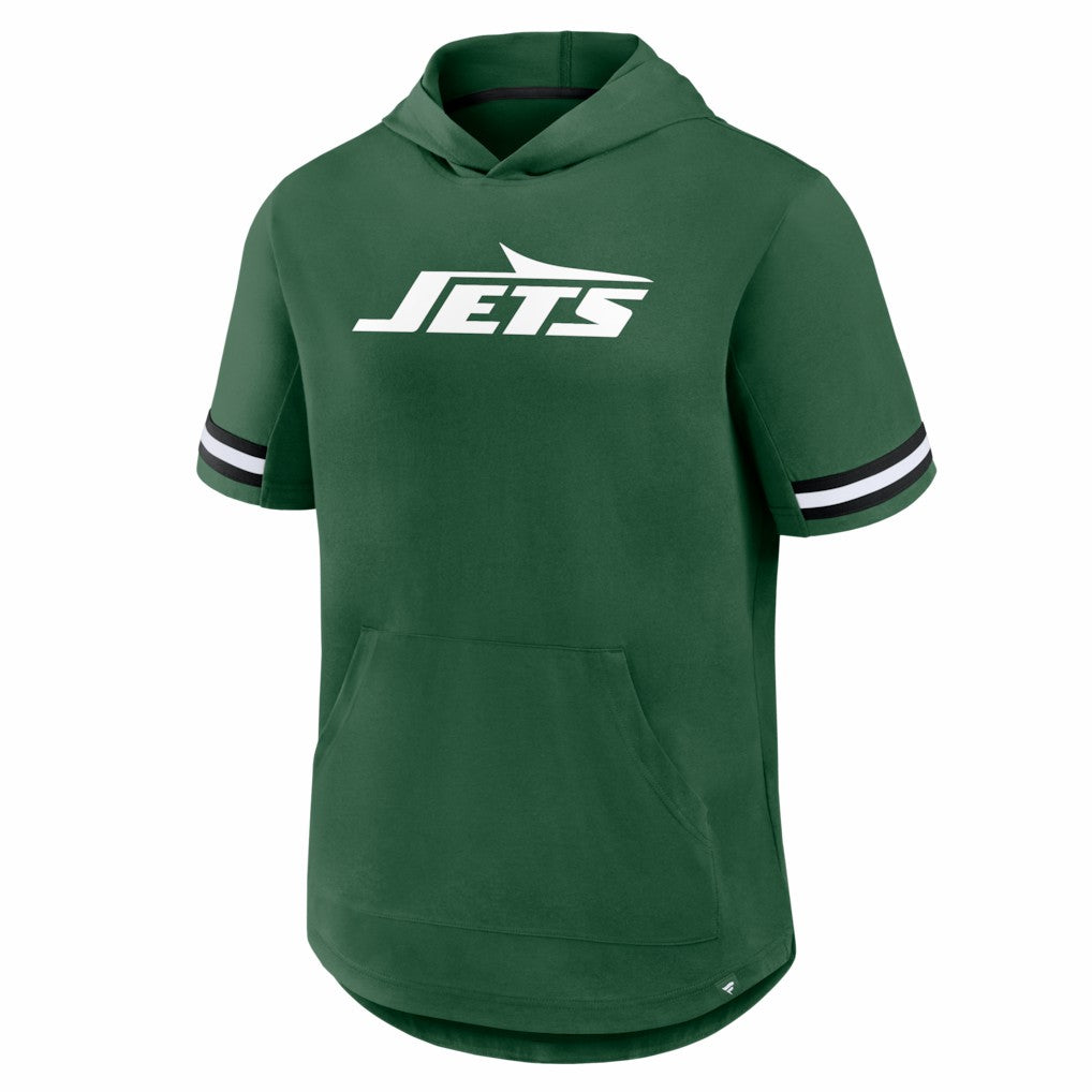 New York Jets Optimal Play Short Sleeve Hooded T-Shirt - Green for sale