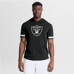 Las Vegas Raiders Optimal Play Short Sleeve Hooded T-Shirt - Black sale