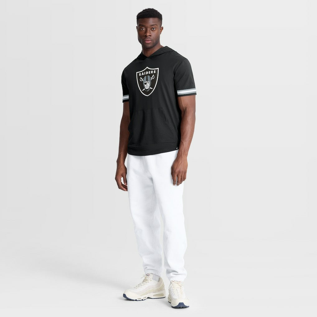 Las Vegas Raiders Optimal Play Short Sleeve Hooded T-Shirt - Black sale