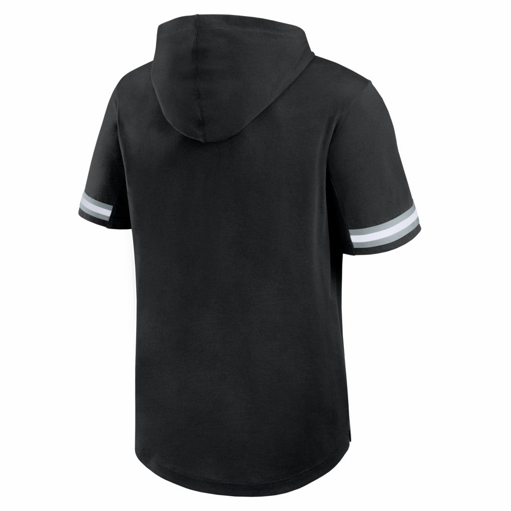 Las Vegas Raiders Optimal Play Short Sleeve Hooded T-Shirt - Black sale