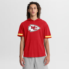 Kansas City Chiefs Optimal Play Short Sleeve Hooded T-Shirt - Red cheap