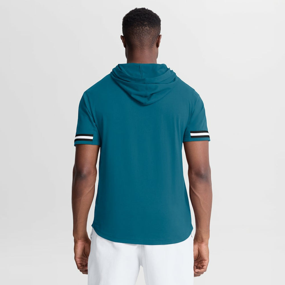 Jacksonville Jaguars Optimal Play Short Sleeve Hooded T-Shirt - Teal sale