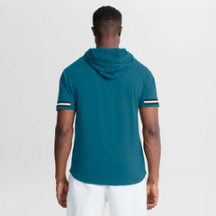 Jacksonville Jaguars Optimal Play Short Sleeve Hooded T-Shirt - Teal sale