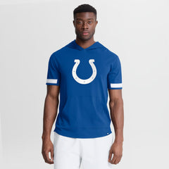 Indianapolis Colts Optimal Play Short Sleeve Hooded T-Shirt - Royal outlet