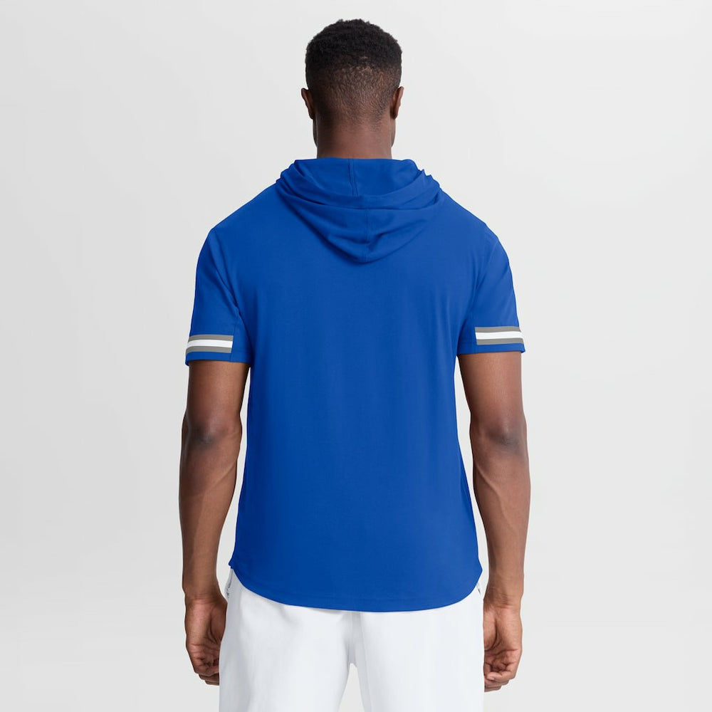 Detroit Lions Optimal Play Short Sleeve Hooded T-Shirt - Blue online