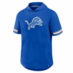 Detroit Lions Optimal Play Short Sleeve Hooded T-Shirt - Blue online