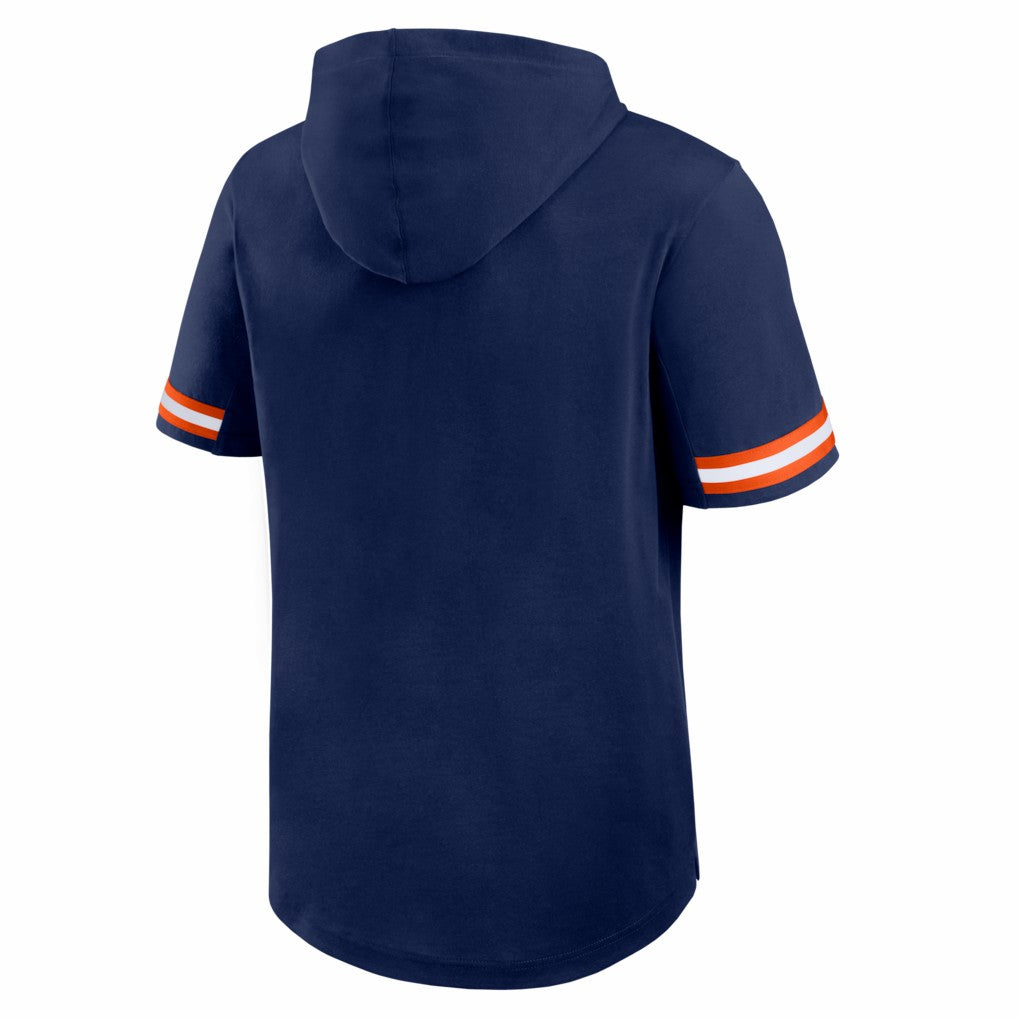 Denver Broncos Optimal Play Short Sleeve Hooded T-Shirt - Navy on sale
