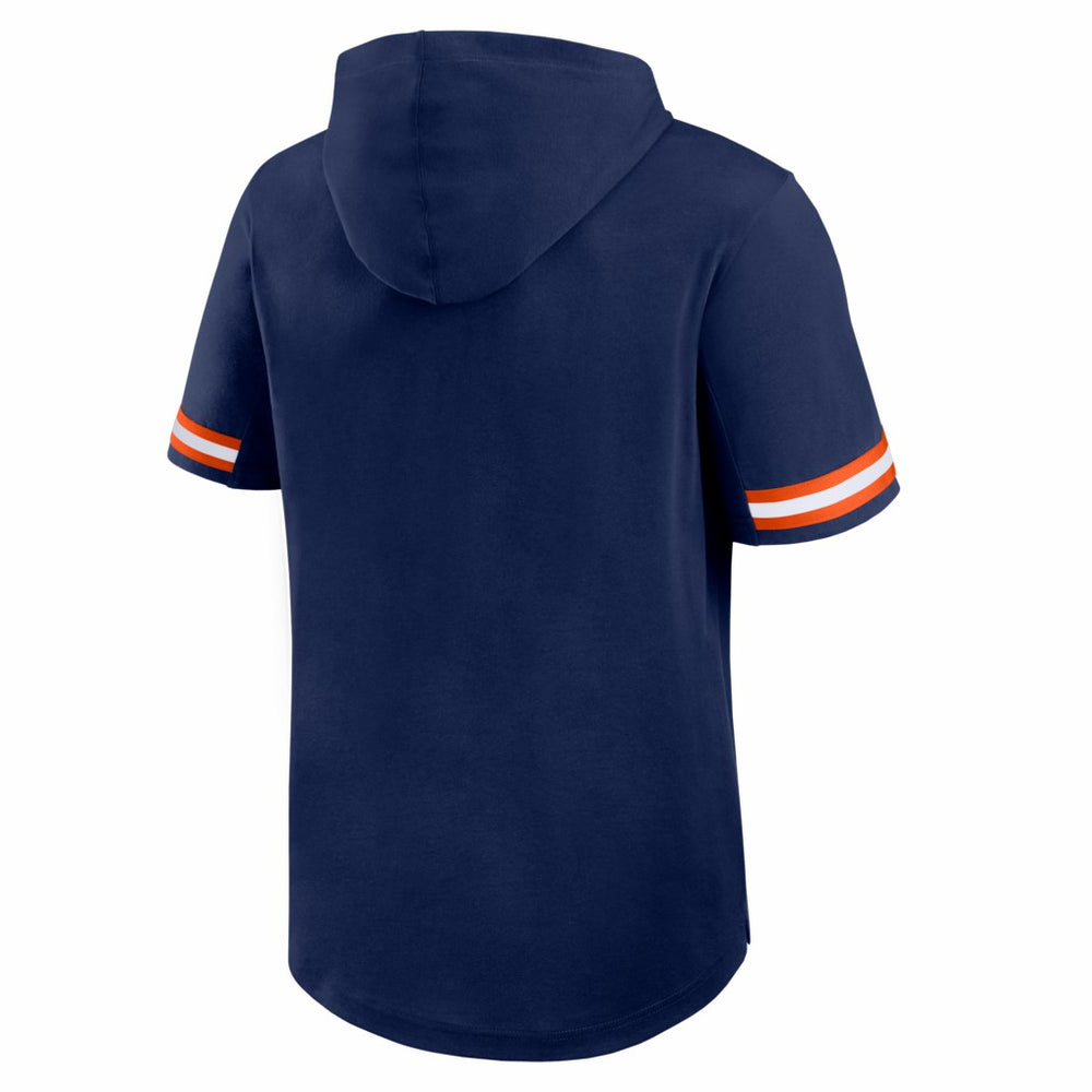 Denver Broncos Optimal Play Short Sleeve Hooded T-Shirt - Navy on sale