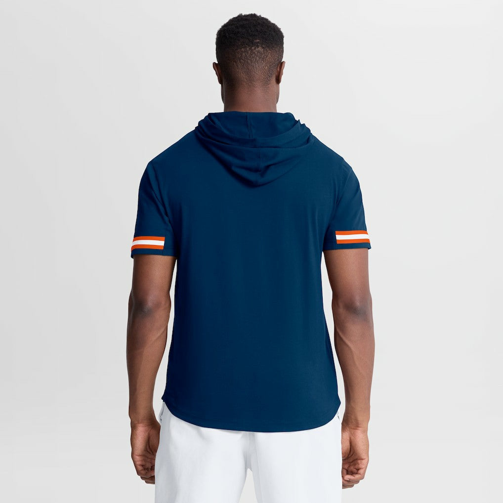 Chicago Bears Optimal Play Short Sleeve Hooded T-Shirt - Navy discount
