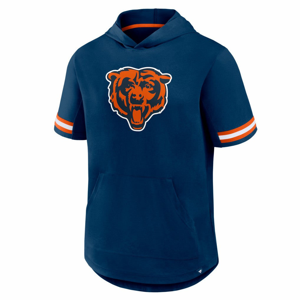 Chicago Bears Optimal Play Short Sleeve Hooded T-Shirt - Navy discount