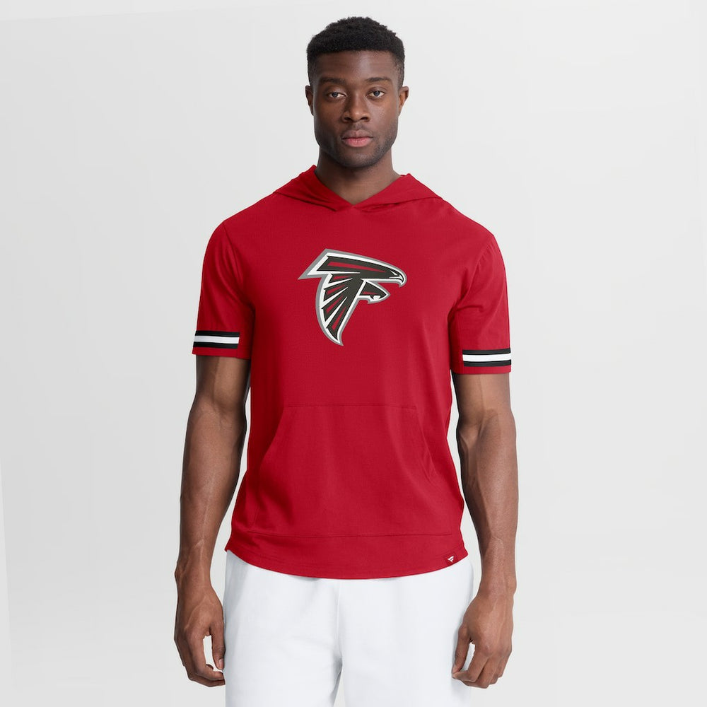 Atlanta Falcons Optimal Play Short Sleeve Hooded T-Shirt - Red sale