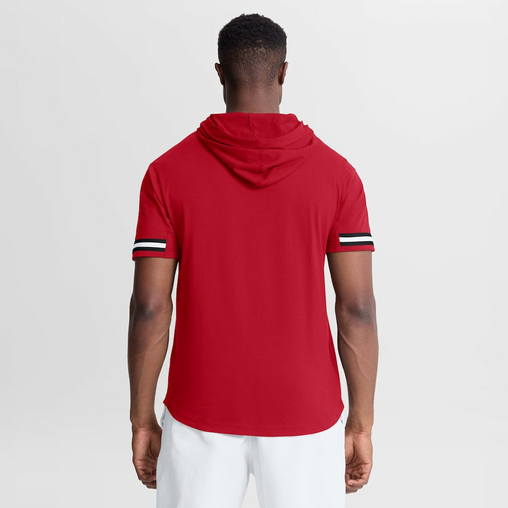 Atlanta Falcons Optimal Play Short Sleeve Hooded T-Shirt - Red sale