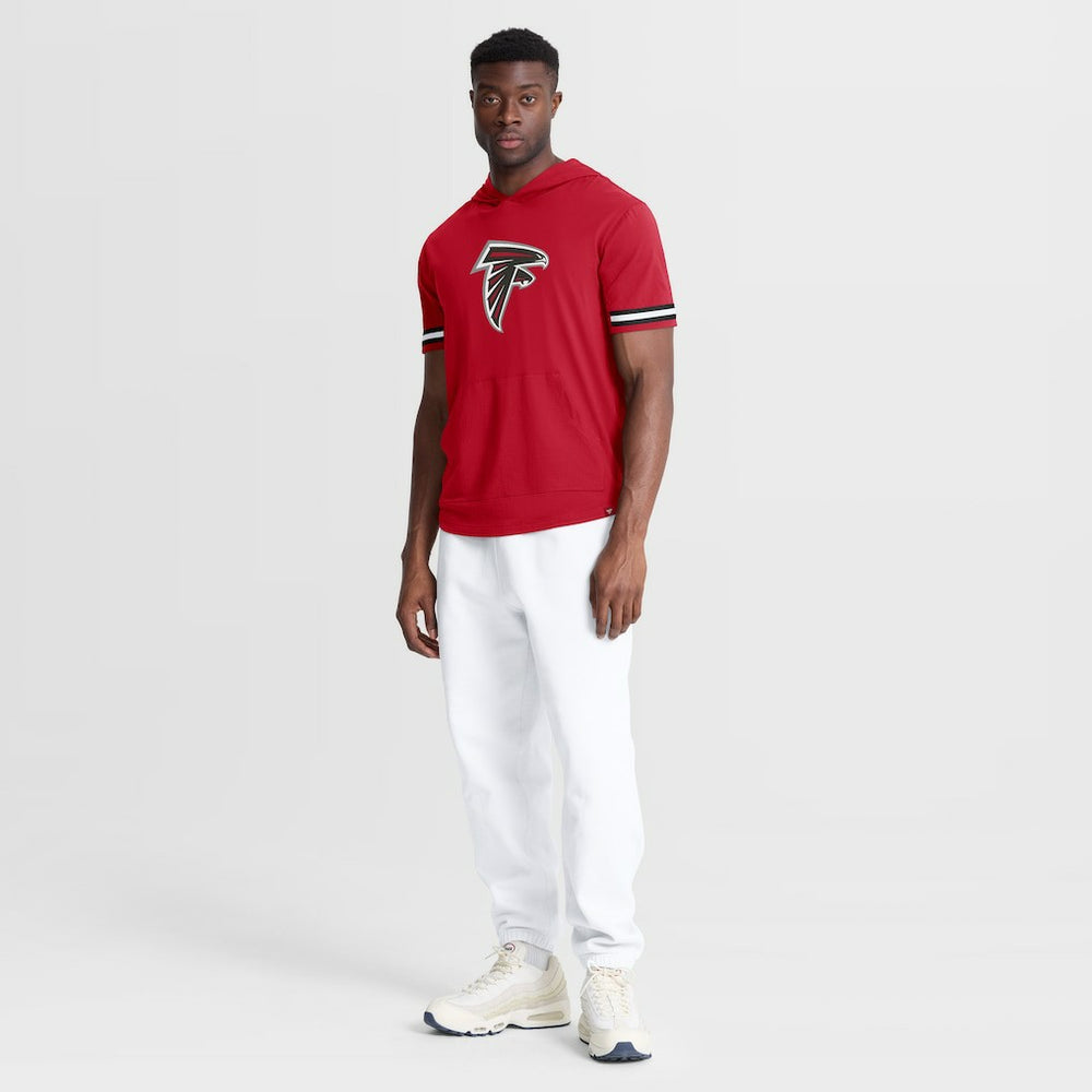 Atlanta Falcons Optimal Play Short Sleeve Hooded T-Shirt - Red sale